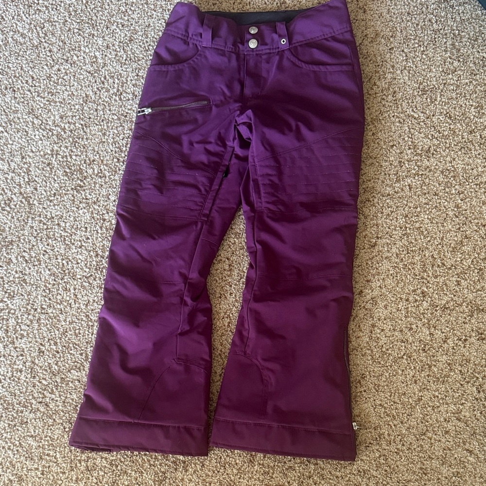 Stylish Purple Kids Snowpants